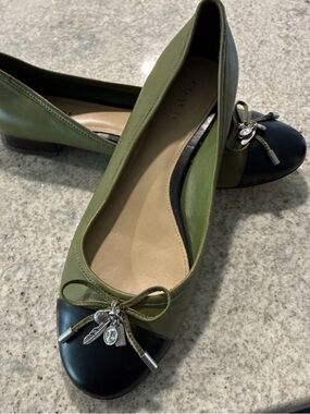 COACH BALLET FLAT SHOES SIZE 8.5